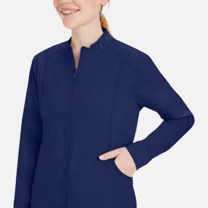 ژاکت پزشکی زنانه زیپ‌دار مدل داکوتا برند Healing Hands