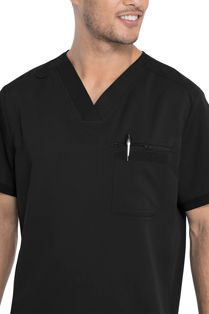 بلوز پزشکی مردانه یقه هفت مدل Balance برند Dickies 2 بلوز پزشکی مردانه Dickies مدل Balance با یقه هفت (کد DK865)