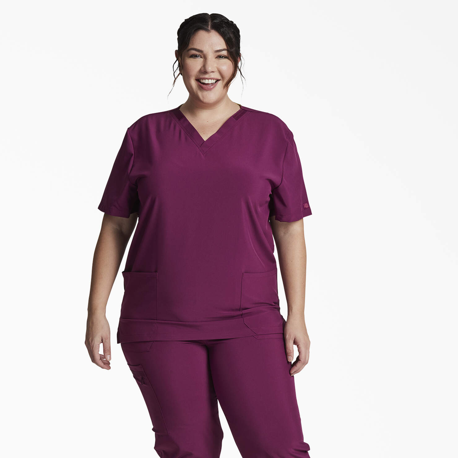 بلوز اسکراب Unisex یقه هفت مدل EDS Essentials برند Dickies 4 بلوز اسکراب پزشکی یقه هفت یونیسکس مدل EDS Essentials برند Dickies