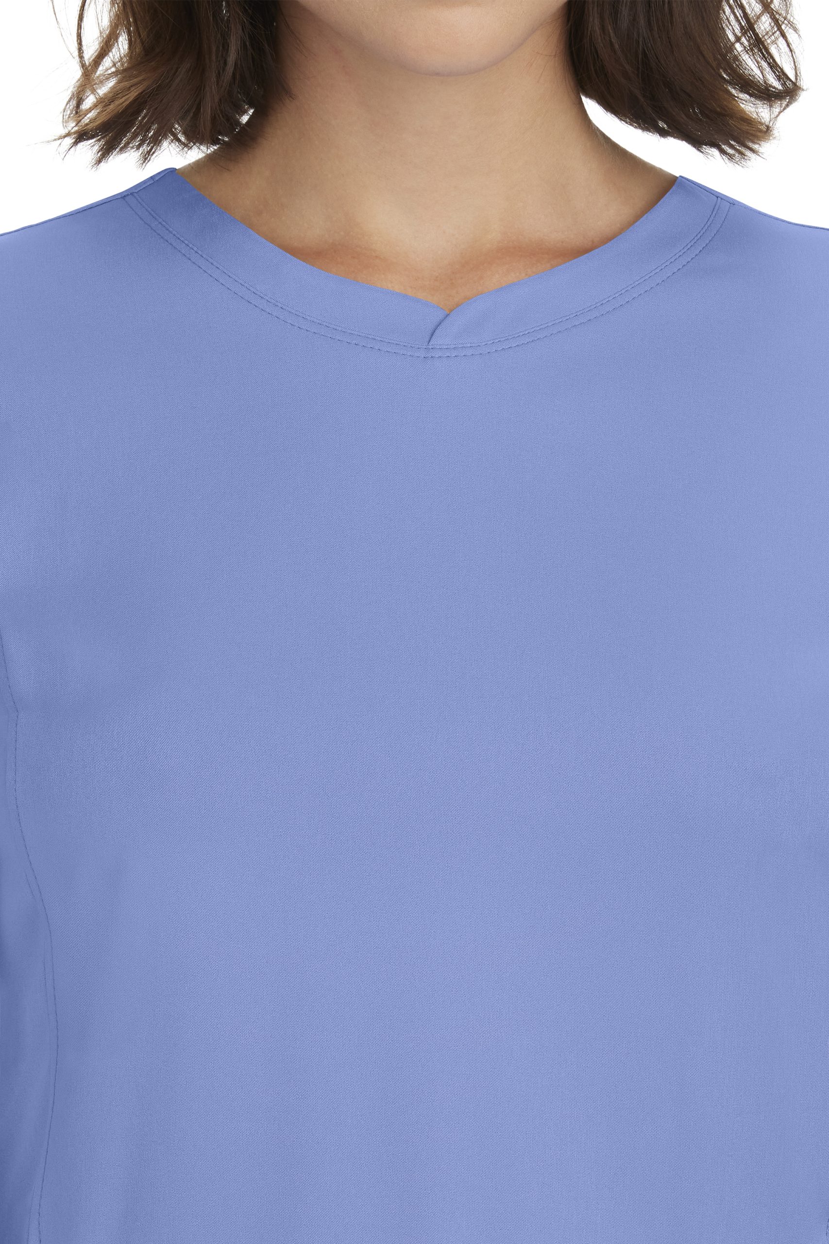 بلوز اسکراب زنانه بلند فاطیما کد 4001 از سری HH Works برند Healing Hands 7 بلوز پزشکی زنانه مدل فاطیما برند Healing Hands رنگ آبی آسمانی